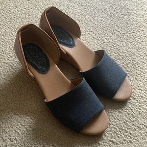 NWOT Wedges Never Worn